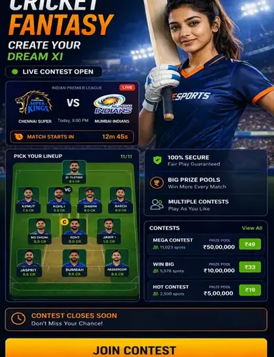 Aa888bet (aa 888 bet) fantasy cricket & matchday visual 3